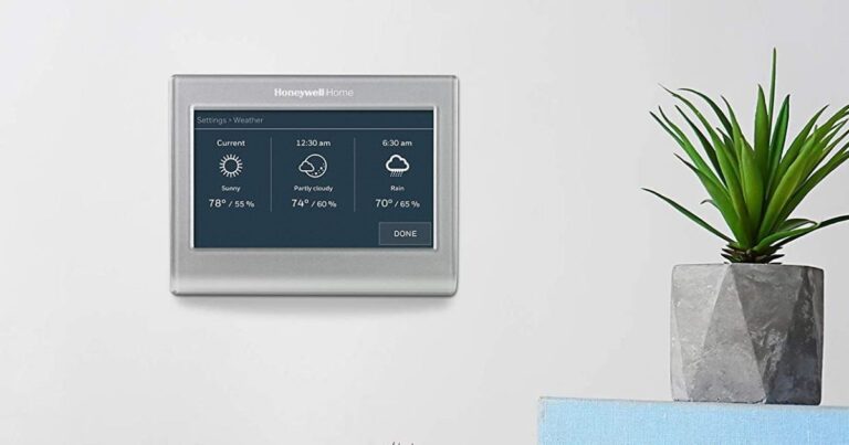 honeywell thermostat cool on flashing
