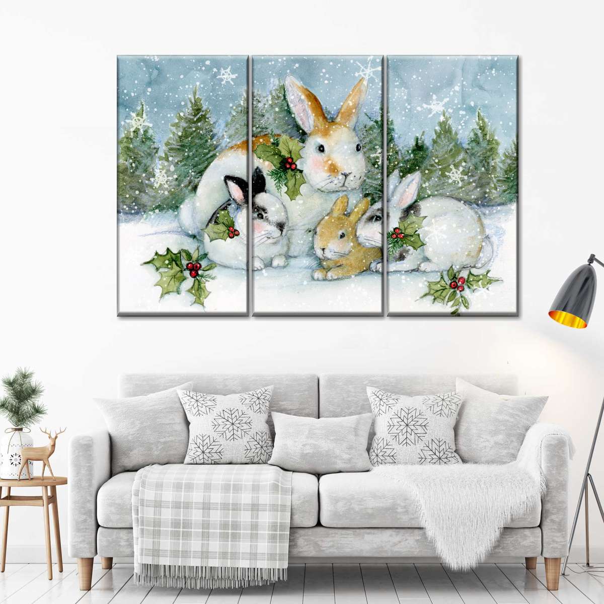 What Makes Rabbit Paintings so Interesting For Wall Decoration? - Smily ...