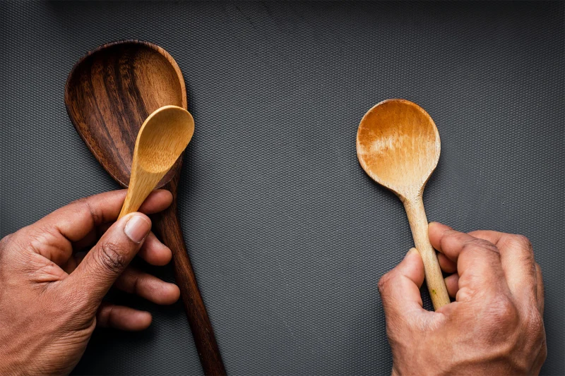 hard wood vs soft wood for kitchen utensils