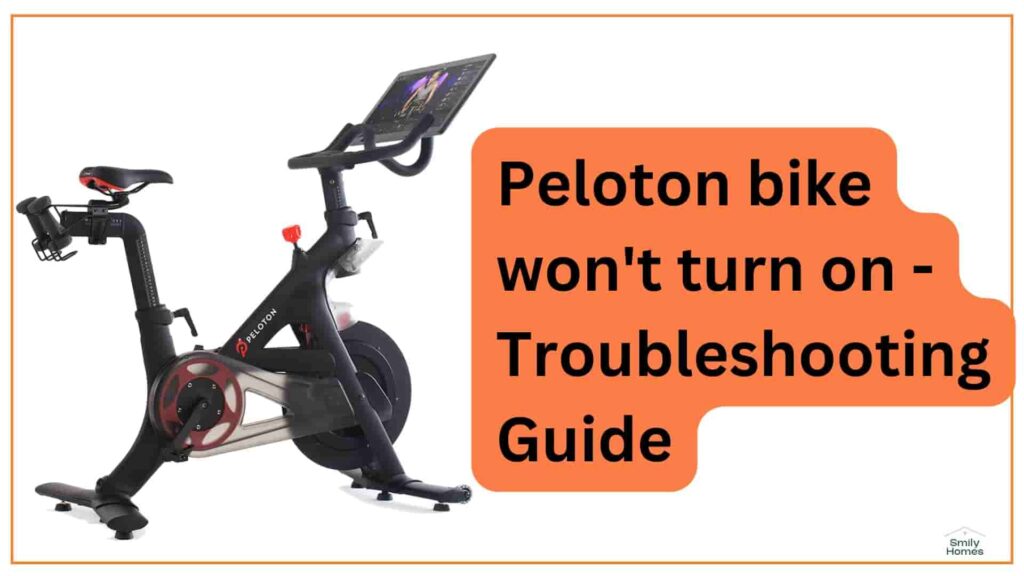 Peloton Won't Turn On