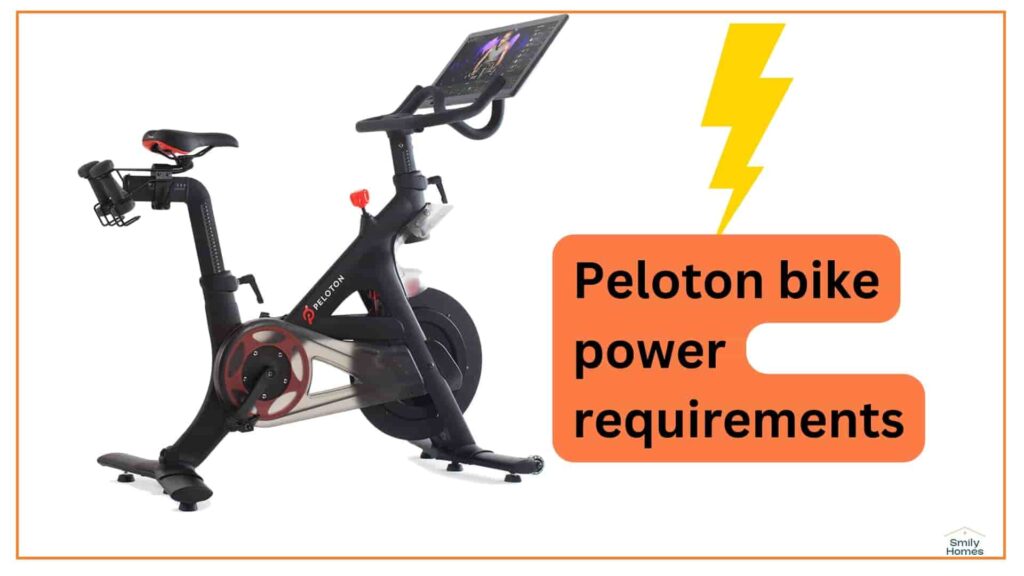 peloton bike power requirements