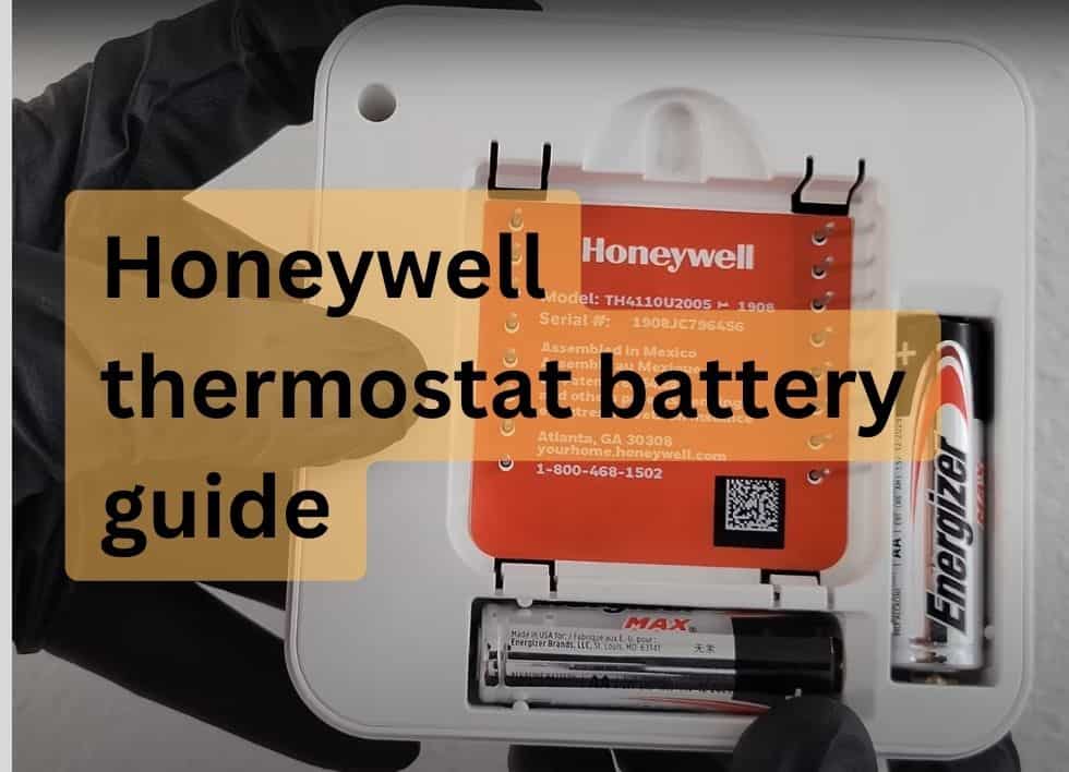 honeywell thermostat battery guide