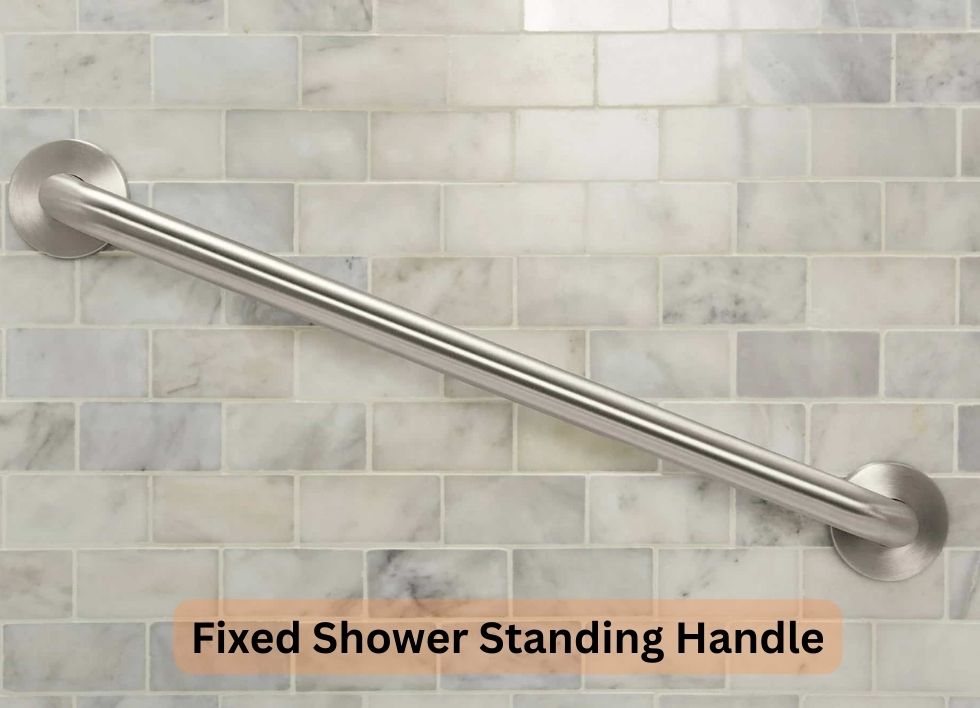 fixed shower handle