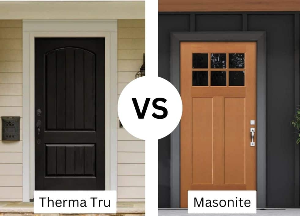 Therma Tru VS Masonite Fiberglass Doors